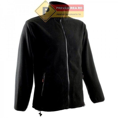 jachete de lucru polar pentru barbati culoarea neagra